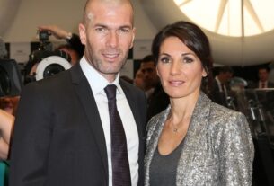 Zinedine Zidane, romantic with his wife Véronique